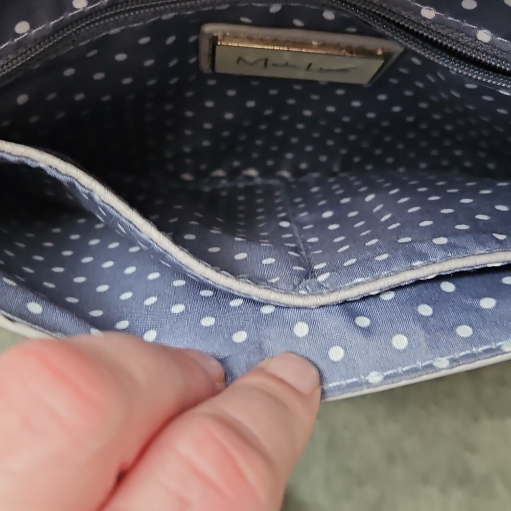 Moda LUXE Gray Clutch With Tassle - Picture 3 of 16